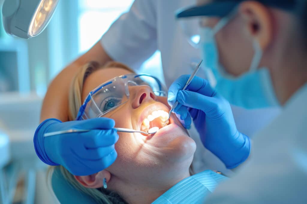 Professional dental treatments